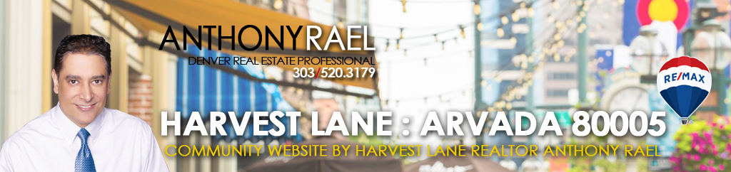 Harvest Lane & The Ridge at Harvest Lane - a quiet and highly desirable Covenant-Controlled Arvada neighborhood featuring custom and semi-custom homes. Surrounded by popular Arvada communities including Double-E Ranch, Saddlebrook, Alkire Estates, Hills at Standley Lake, Village of Five Parks & Whisper Creek and just a few miles East of Leyden Rock & Candelas